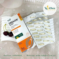 DHA Equazen cho bé từ 6 tháng - 3 tuổi (30 viên) Mẫu mới màu cam