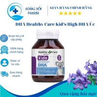 DHA Healthy Care Kid’s High Úc 60(v) bổ sung omega-3 phát triển trí tuệ,tăng thị lực,tăng miễn dịch ở trẻ-Hoàng Yến Phar