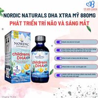 DHA Nordic Naturals Children's DHA xtra Mỹ 800mg (1-6 tuổi)