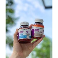 DHA Và Canxi Milk HealthyCare Úc 60 Viên Chính Hãng