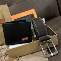 DHAA LEV1s Belt Men's Belt+Wallet Gift Box Packaging Gift for Boys Day Boyfriend Trendy Men 120cm