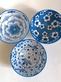 【DHAHDG】 (ẢNH THẬT) Bộ Bát Họa Tiết Cổ, Tô Chén Bát Gốm Sứ Bát Tràng Họa Tiết Cổ Bát Tràng (Nhiều H