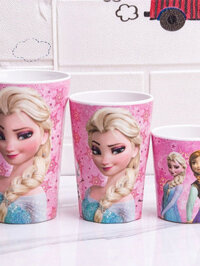 【DHAHDG】 Children's tableware set Internet celebrity Frozen Elsa Princess bowl baby dinner plate an