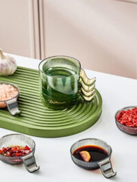 【DHAHDG】 Set 4 Chén Gia vị có tay cầm cao cấp - Set 4 bát đựng nước chấm có tay cầm