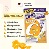 DHC Viên Uống Vitamin C 60 ngày (120 viên), DHC viên uống bổ sung Vitamin C 60 ngày uống