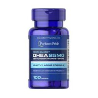 DHEA 25mg Puritan’s Pride 100 viên – Viên uống tăng cường sinh lý