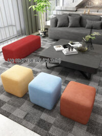 [DHFVBD] [ Giá Xưởng ] Ghế Băng Dài Sofa Ngồi Chờ MÀU XÁM 80x30x35CM .Ghế Đôn Sofa nhiều màu.