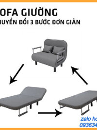 [DHFVBD] Sofa giường đơn thông minh đa năng gấp gọn dễ dàng, Giường gấp gọn thành ghế 2 trong 1, So
