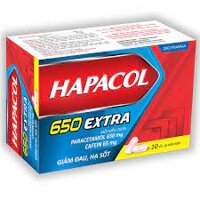 DHG Hapacol 650 Extra Hộp 100 viên
