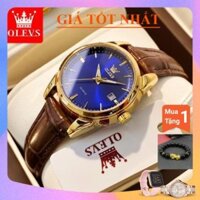 [DHQAS1] Đồng Hồ OLEVS 6898 Chống Thấm Nước Kiểu Dáng Thời Trang Cho Nữ dây da đẹp giá rẻ