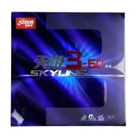 DHS đích thực Hồng Song Hỉ Bão Táp 350 Cuồng Phong 3-50 thiên cực 360 thiên cực 3-60 bóng bàn cao su chống cao su Bộ