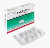 Di-Angesic 30 Codein giảm đau kháng viêm Paracetamol (hộp 20 viên)