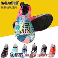 Đi Biển Tất Giày Nam Nữ Lặn Lặn Lặn Biển Giày Bơi Chống Trơn Trượt Chống Cắt Đế Mềm Bắt Bề Mặt Biển Thiên Đường