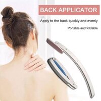 Di Động Có Thể Gập Lại Mặt Sau Applicator Kem Chống Nắng Thuốc Mỡ Applicator Tay Cầm Dài Miễn Phí V5e3