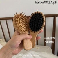 Di Động Nhỏ Lược mini Di Động Lông Lược Đầu Massage Túi Khí Lược Tre mini Đệm Không Khí Lược Nam Nữ Hộ Gia Đình