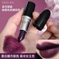 Dì Màu Son Môi Không Phai Màu Đen Anh Đào Màu Đen Đỏ Đậm Màu Tím Tím Nho Tím Tím Táo tàu Đỏ