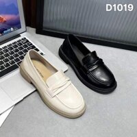(Đi tăng 1 sz) Giày Moca lười nữ da mềm Fullbox - D1019