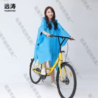 Đi Xe Đạp Áo Mưa Poncho Đơn Người Lớn Có Mũ Áo Mưa Xe Đạp Poncho Áo Chống Mưa Du Lịch Ngoài Trời Đi Bộ Đường Dài