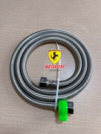 DI3042M – Dây inox 304 cấp nước 2m (cốt, tán thau)