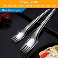 Dĩa Ăn Bánh Trái Cây SSGP, Inox 316L, Bo Tròn, Đạt Chất Lượng LFGB Đức