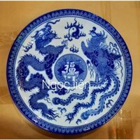 Dĩa bồng, Dĩa trái cây bát tràng không chân