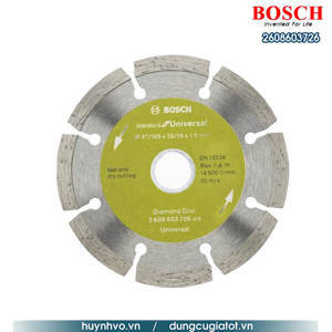 Đĩa cắt đá đa năng Bosch 2608603726- 105mm