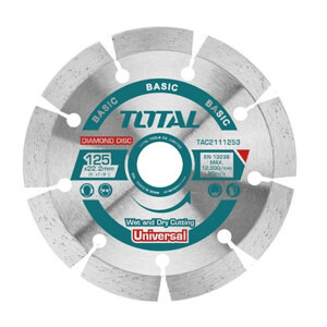 Đĩa cắt gạch khô 125x22mm Total TAC2111253