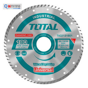 Đĩa cắt gạch khô ướt Total TAC2131153, 115x22mm