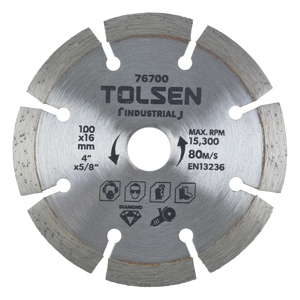 Đĩa cắt gạch Tolsen 76700 (100 x 16 mm)