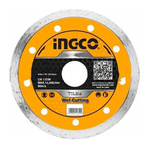 Đĩa cắt gạch ướt 180x22.2mm Ingco DMD021802M