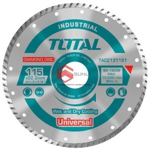 Đĩa cắt gạch ướt Total TAC2121003, 100x16mm