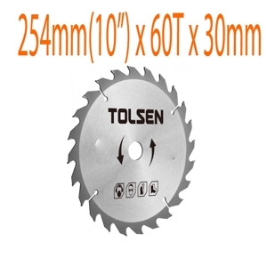 Đĩa cắt gỗ 60 răng 254mm Tolsen 76461