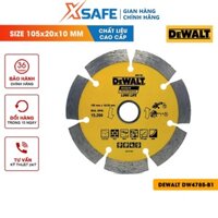 Đĩa cắt khô DEWALT DW4785-B1 105x20x10mm công nghệ Mỹ Lưỡi cắt DeWalt đường kính lưỡi cắt 105mm, dùng cắt gạch khô