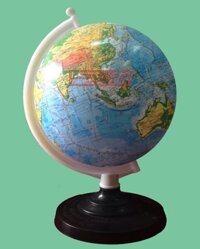 Địa Cầu Tự Nhiên Phi 30 Đế Nhựa