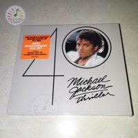 Đĩa Cd album michael jackson thriller Kỷ Niệm 40 Năm 2 Cd