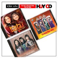 Đĩa CD Hoàng Oanh Thanh Tuyền Hương Lan Thanh Thuý Phương Dung hát Nhạc vàng Bolero Đĩa lòng trắng