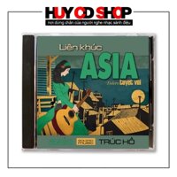 Đĩa CD Liên khúc Asia Bolero tuyệt vời - cuốn số 1 - Nhạc vàng trữ tình Bolero - Đĩa lòng trắng