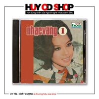 Đĩa CD Nhạc vàng trữ tình Bolero thu âm trước 75 (cuốn số 1) Đĩa lòng trắng HUY CD SHOP