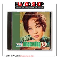 Đĩa CD Nhạc vàng trữ tình Bolero thu âm trước 75 (cuốn số 5) Đĩa lòng trắng HUY CD SHOP