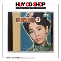 Đĩa CD Nhạc vàng trữ tình Bolero thu âm trước 75 (cuốn số 2) Đĩa lòng trắng HUY CD SHOP
