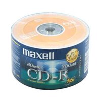 Đĩa CD-R Maxell- cọc 50- chính hãng