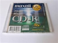 Đĩa CD trắng Maxell 52x hộp 10 chiếc