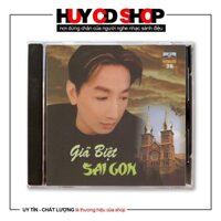 Đĩa CD Trường Vũ Giã biệt Sài Gòn Nhạc vàng trữ tình Bolero Nhạc lính Đĩa lòng Trắng HUY C