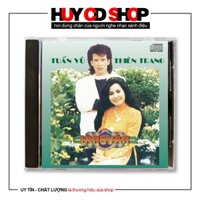 Đĩa CD Tuấn Vũ Thiên Trang chủ đề Đêm trao kỷ niệm Thể loại Nhạc vàng Bolero - Đĩa lòng trắng