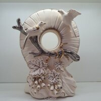 Đĩa chim gốm sứ trang trí tủ, kệ gỗ không gian phòng khách, phòng ngủ