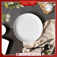 Đĩa coupe đường kính 21cm sứ trắng Noritake Nhật Bản 3-336L-91211 Art Stage Collection