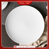 Đĩa coupe đường kính 27.1cm sứ trắng Noritake Nhật Bản 4257L-91820 Art Stage Collection