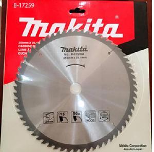 Đĩa cưa gỗ hợp kim 80 răng Makita B-17295, 255 x 25.4 x 80T
