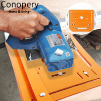 Đĩa dẫn hướng cưa CONOPERY, 90° Máy cắt phẳng Tấm đế Máy cưa tròn Tấm đế, Không cần đục lỗ Hướng dẫn điều chỉnh Tấm đáy đường ray