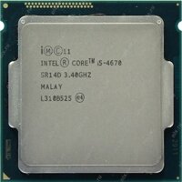 Địa điểm Bán CPU Intel Core i5 4670 (3.80GHz, 6M, 4 Cores 4 Threads) TRAY chưa gồm Fan Sài gòn